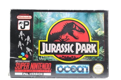 Jurassic Park - Supernintendo/SNES - PAL/SCN/EUR - Complete (CIB)