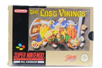 The Lost Vikings - Supernintendo/SNES - PAL/SCN/EUR - Complete (CIB)