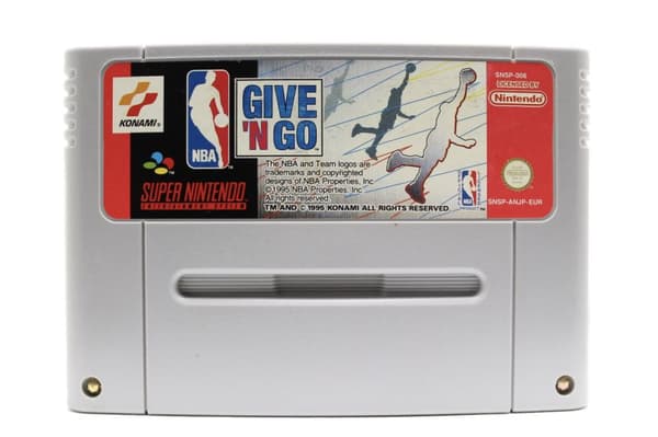 NBA Give ´n Go - Supernintendo/SNES - PAL/SCN/EUR - Cart Only