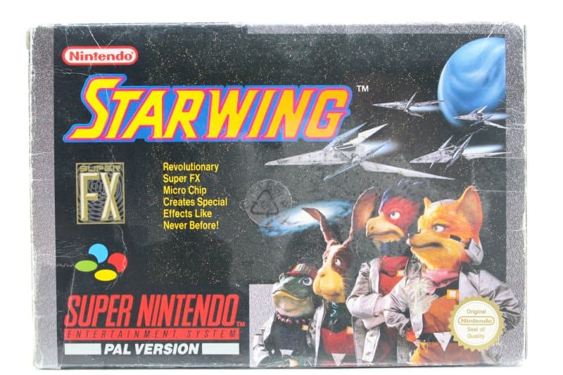 Starwing - Supernintendo/SNES - PAL/SCN/EUR - Complete (CIB)