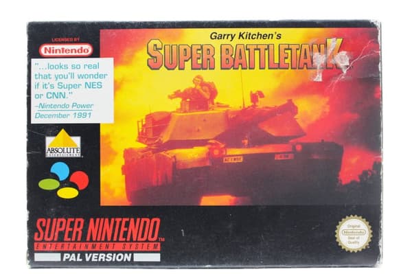 Super Battletank - Supernintendo/SNES - PAL/SCN/EUR (KÄYTETTY TAVARA)