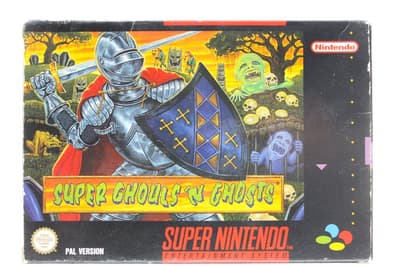Super Ghouls´n Ghosts - Supernintendo/SNES - PAL/SCN/EUR - Complete (CIB)