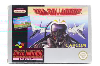 U.N. Squadron - Supernintendo/SNES - PAL/SCN/EUR - Complete (CIB)