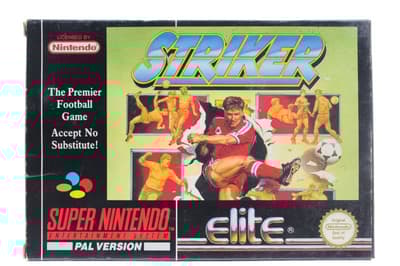 Striker - Supernintendo/SNES - PAL/SCN/EUR - Complete (CIB)