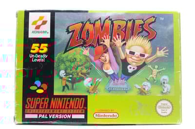 Zombies - Supernintendo/SNES - PAL/SCN/EUR - Complete (CIB)