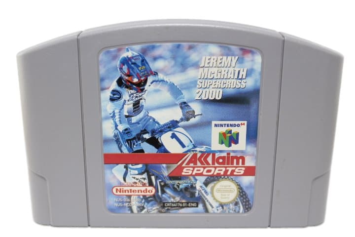 Jeremy McGrath Supercross 2000 - Nintendo 64/N64 - PAL/EUR - Cart Only