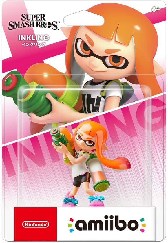 Amiibo Figurine - Inkling (No 64) (Super Smash Collection) - Amiibo
