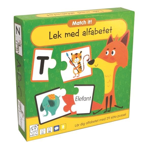 Barbo Classic Animal Lek med alfabetet (SE)