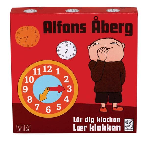 Barbo Toys Alfons Åberg Tell the time