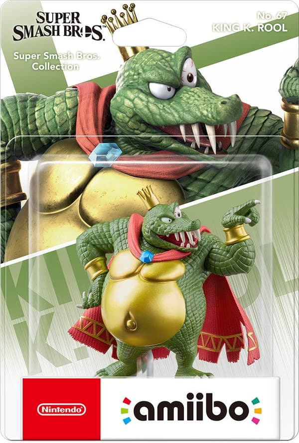 Amiibo Figurine - King K Rool (No 67) (Super Smash Collection) - Amiibo