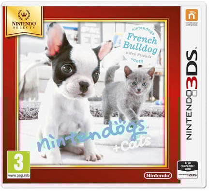 Nintendogs + Cats: French Bulldog - Selects - Nintendo 3DS