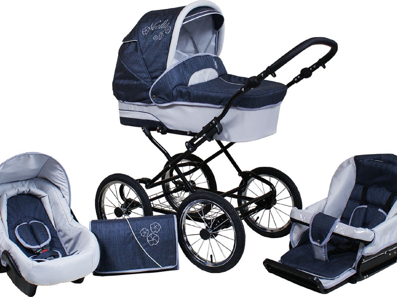 Nelly Duo 3 in 1 Barnvagnar - Lounge Blue
