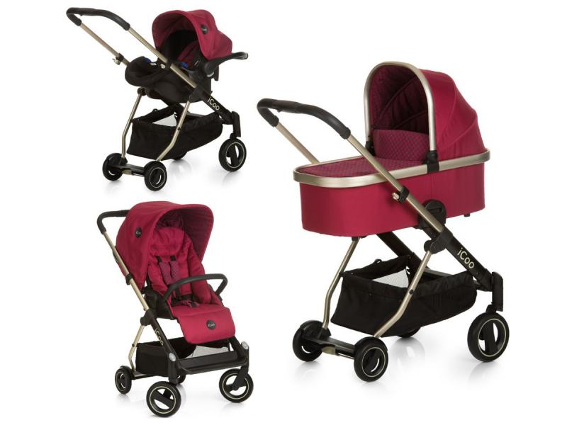 iCoo Acrobat XL Plus Trio Set - Diamond Ruby