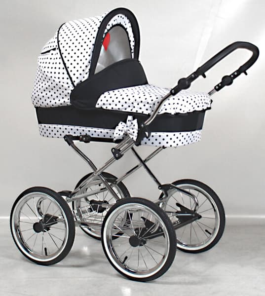 Guiletta Duo Barnvagnar - Black Dots