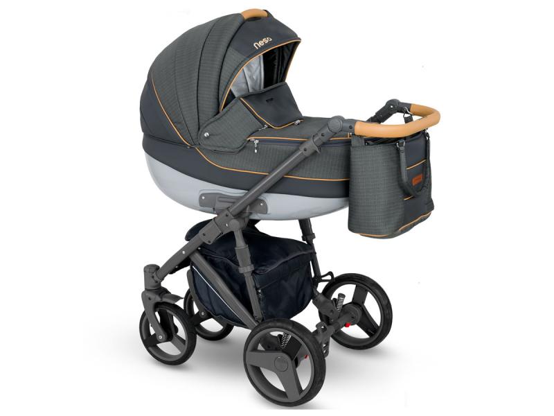Neso Duo Barnvagn - Graphite Grey