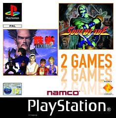 Tekken 2 & Soul Blade - Playstation 1 (brukt)
