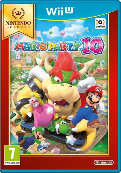 Mario Party 10 - Nintendo Selects - Nintendo WiiU (käytetty)