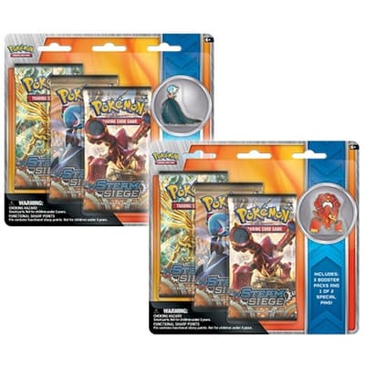 Pokemon Volcanion & Gardevoir Collectors Pins