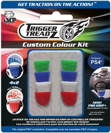 Trigger Treadz TT Custom Colour Kit: 8 Pack Set (ps4)
