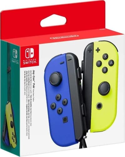Nintendo Switch Joy-Con (Pair) **Blue/Neon Yellow** (wii)