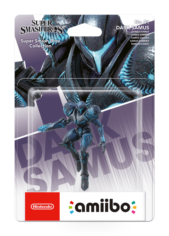 Amiibo Figurine - Dark Samus (No 81) (Super Smash Collection) - Amiibo