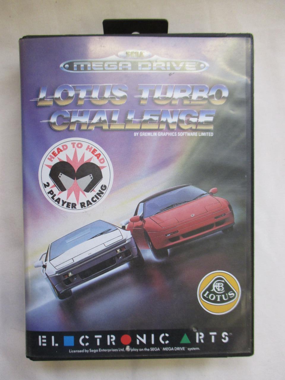 Lotus Turbo Challenge - Megadrive (begagnad)