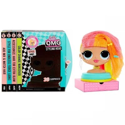 L.O.L. Surprise OMG Styling Head Neonlicious