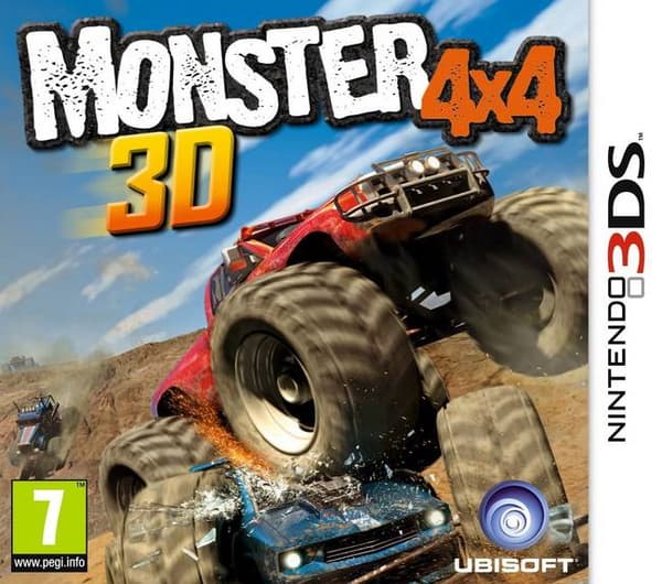 Monster 4x4 3D - Nintendo 3DS (brugt)