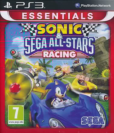 Sonic Sega ASR Essentials PS3 (Playstation 3 Reorderable)