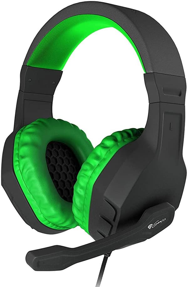Genesis Gaming Stereo Headset - Argon 200 (For PC) (Green/Black) (pc)
