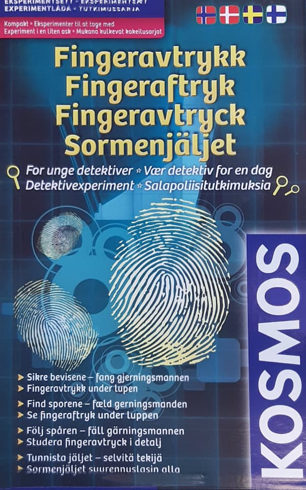 Experimentlåda - Fingeravtryck - misc