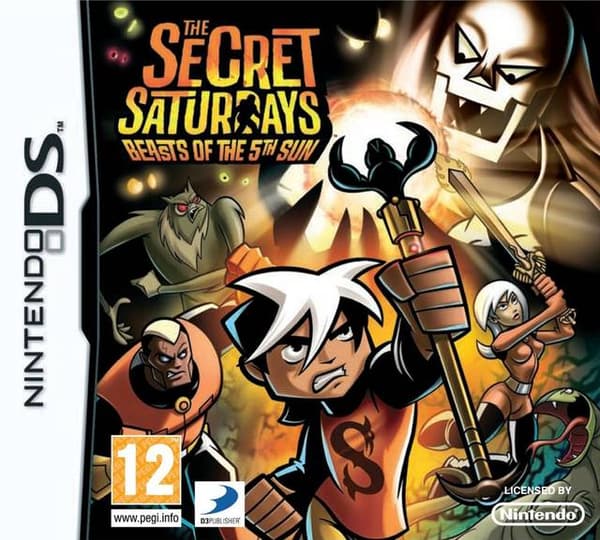 The Secret Saturdays: Beast of the 5th Sun - Nintendo DS (begagnad)