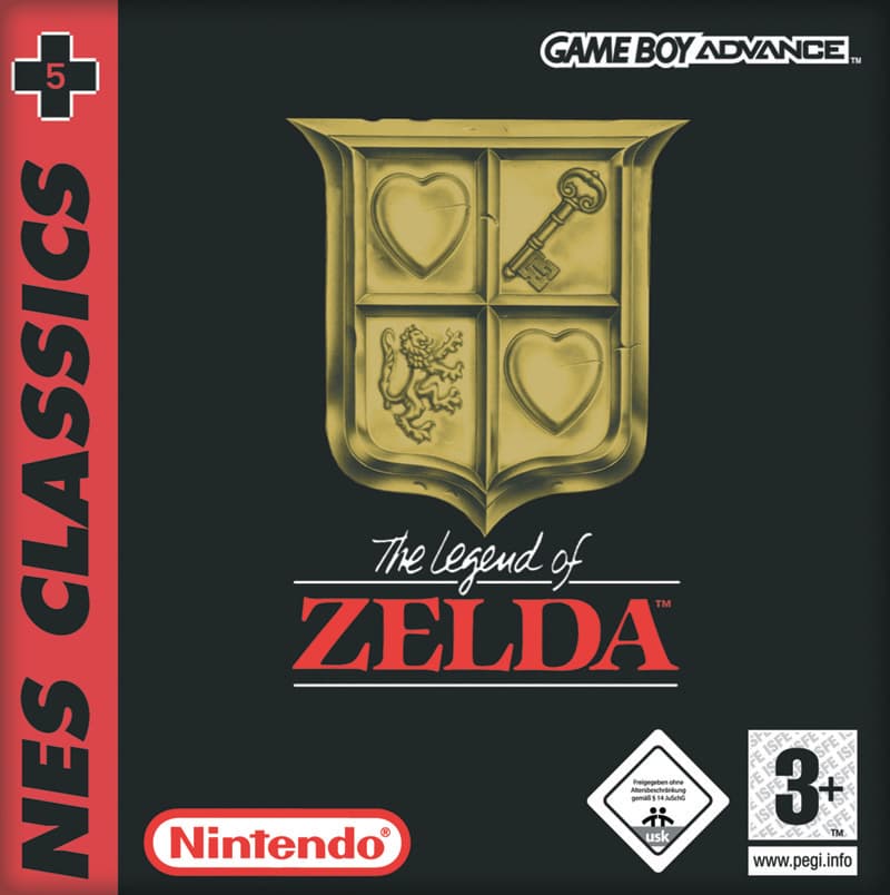 Zelda 1 - NES Classic (Fint skick) - Gameboy Advance (begagnad)