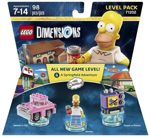 Lego Dimensions: Level Pack - The Simpsons (Video Game Toy)