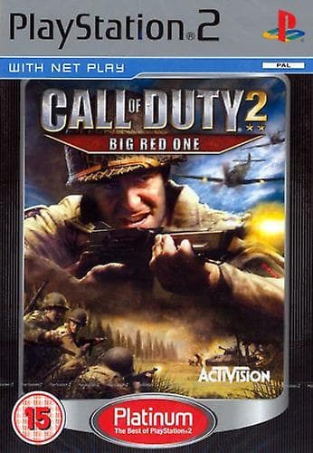 Call of Duty 2: Big Red One - Platinum - Playstation 2