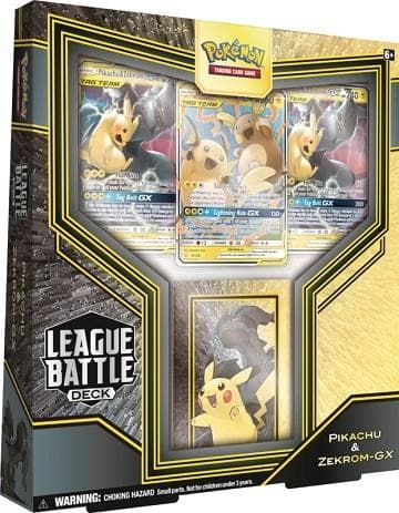 Pokémon - Pikachu & Zekrom-GX League Battle Decks