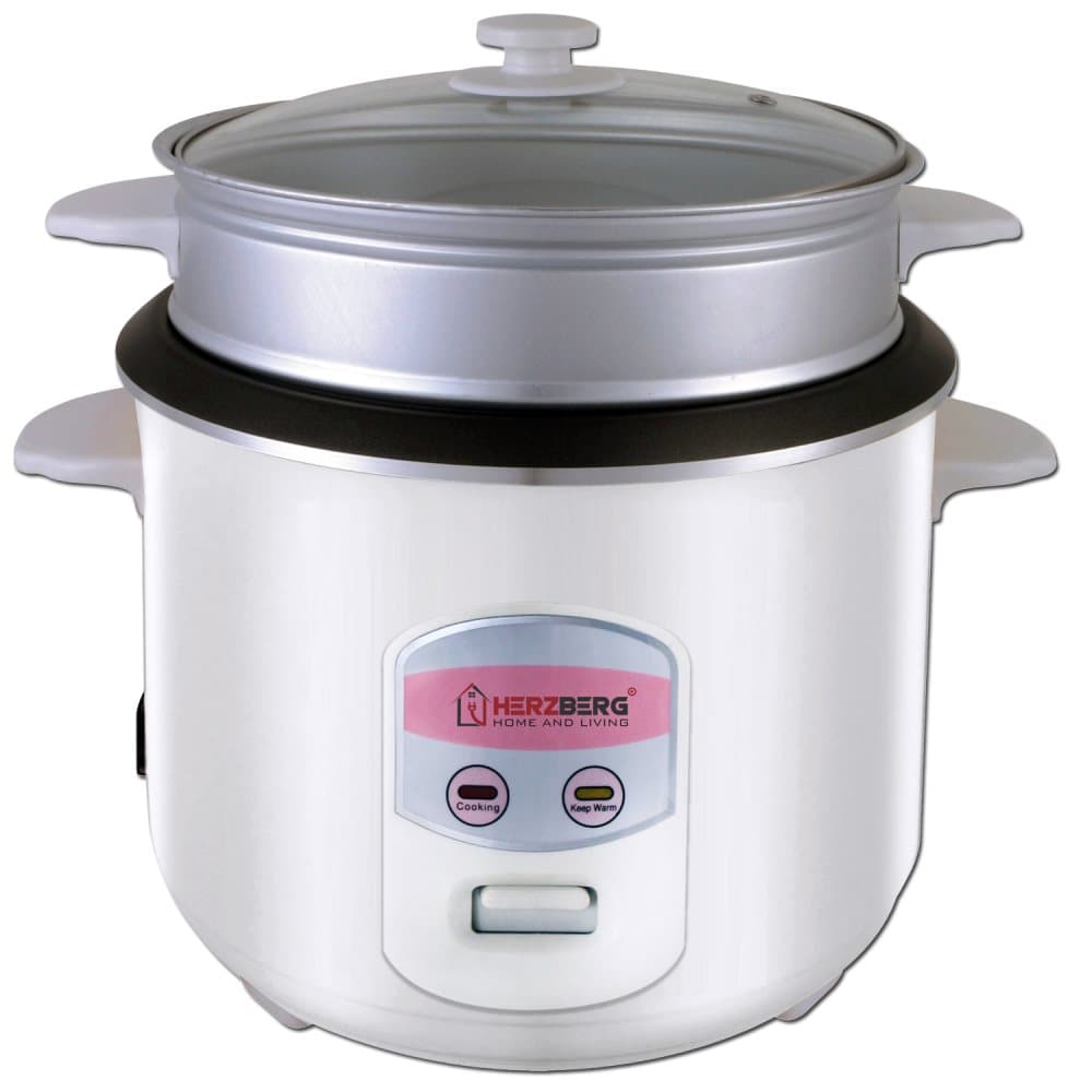 Herzberg HG-8006: 900W multifunktionel riskomfur - 2,2 liter