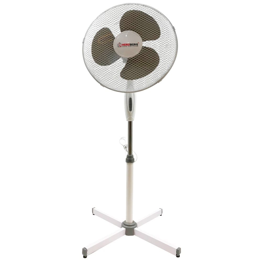 Herzberg HG-8018: muotokuva lattia tuuletin - 40 cm halkaisija