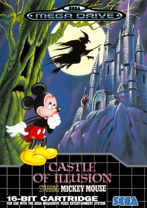 Castle of Illusion starring Mickey Mouse - Megadrive (begagnad)