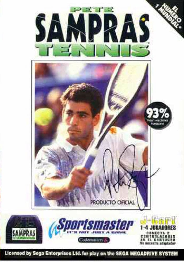 Pete Sampras Tennis - Megadrive (brugt)