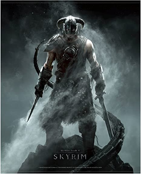 Skyrim Wallscroll - Merchandise