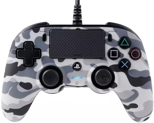 Nacon Wired Compact Controller [Camo Grey] (ps4)