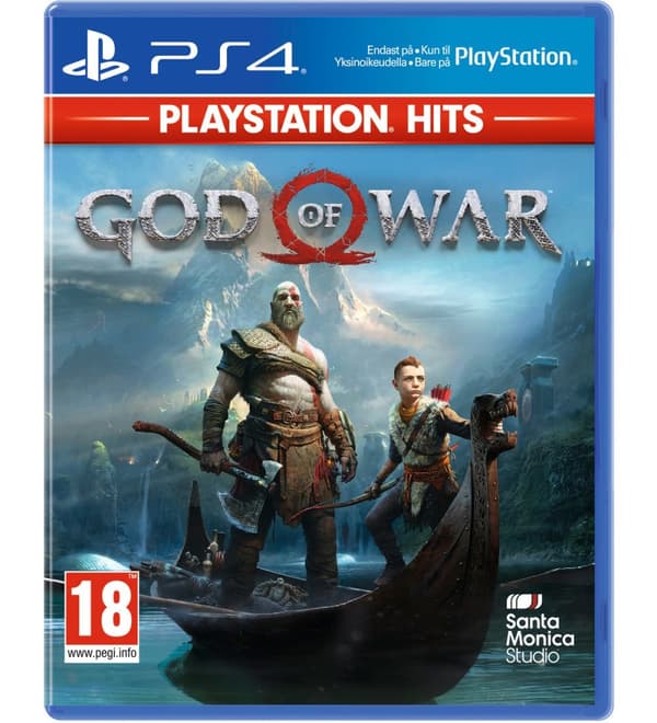 God of War (2018) - Playstation Hits - Playstation 4 (begagnad)