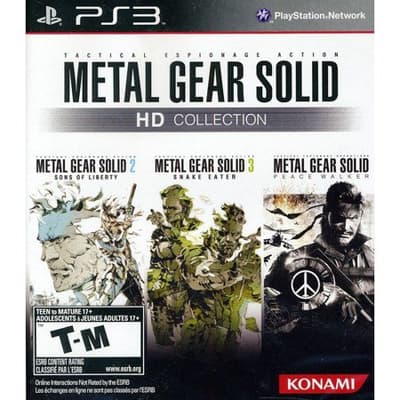 Metal Gear Solid HD Collection - Playstation 3
