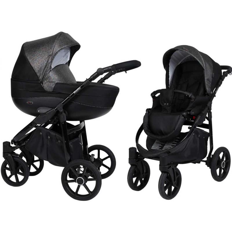 Master Barnvagn - Black