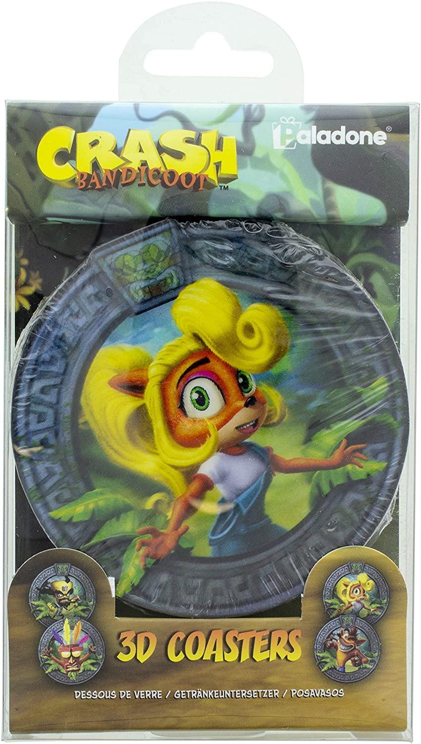 Paladone Crash Bandicoot 3d Coasters