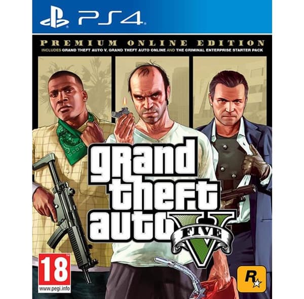 Ps4 Gta 5 Premium Online Edition (Playstation 4)