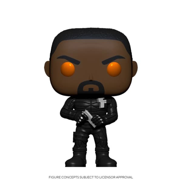 Funko Pop Movies: Hobbs  Shaw- Brixton W/ Orange Eyes