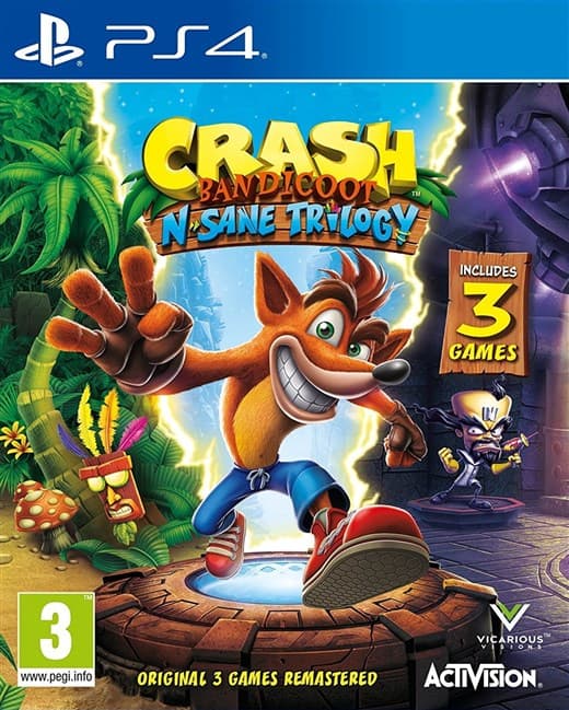 Crash Bandicoot Nsane Trilogy 2.0 (Playstation 4)