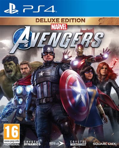 Ps4 Marvels Avengers - Deluxe Edition (Playstation 4)